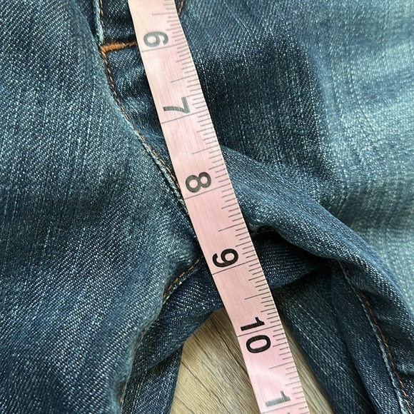 Joe's jeans Muse fit size 27 blue bikercore boot cut - Picture 8 of 10